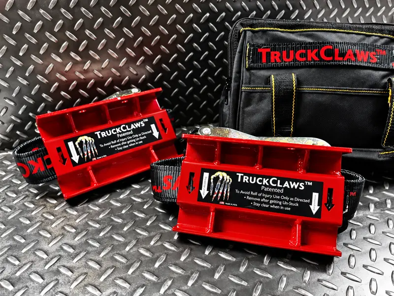 TruckClaws™ Commercial Truck Kit: Emergency Tire Traction Aid - Image 2
