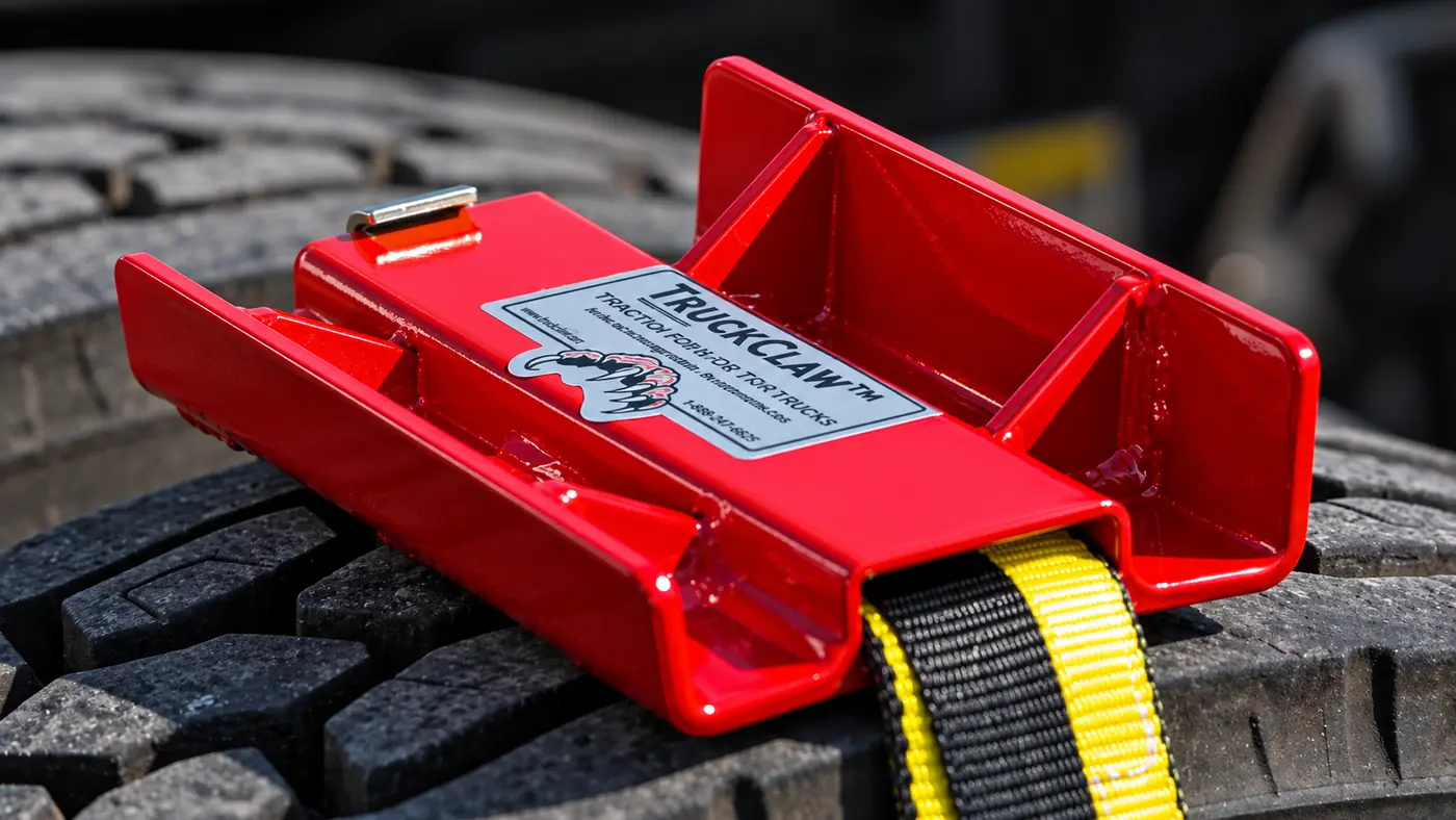 TruckClaws™ Commercial Truck Kit: Emergency Tire Traction Aid - Image 3