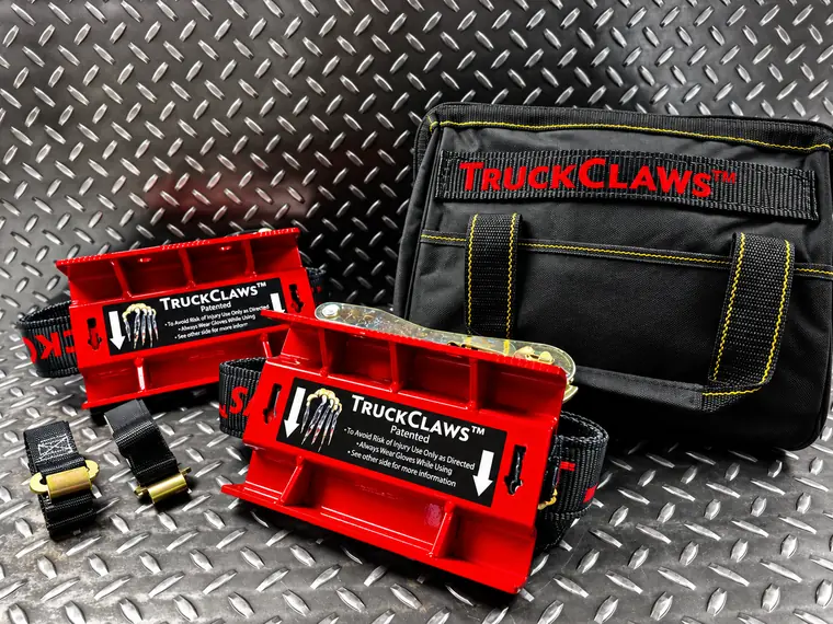 TruckClaws™ Commercial Truck Kit: Emergency Tire Traction Aid - Image 6
