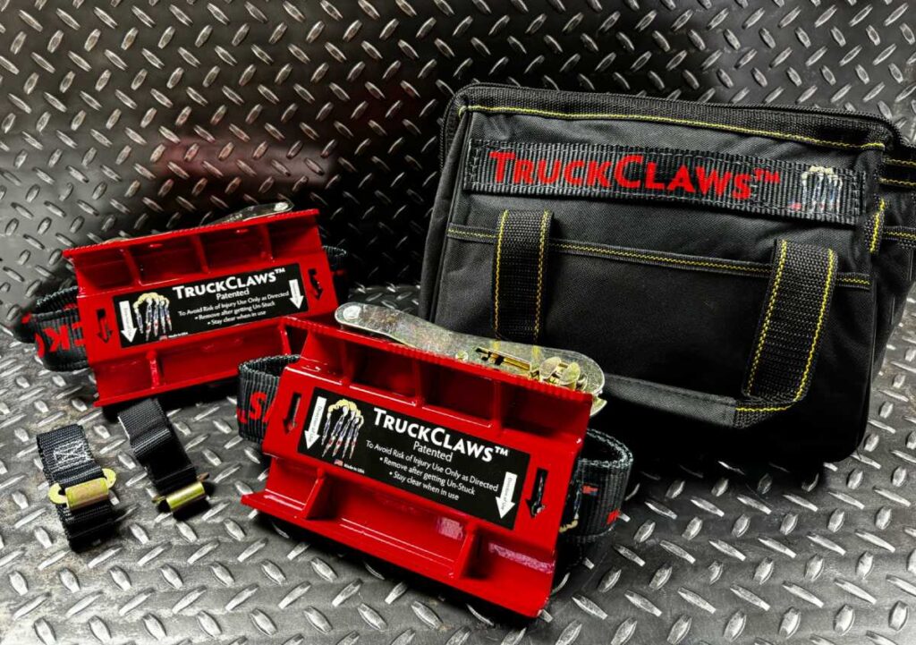 TruckClaws™ Commercial Truck Kit Emergency Tire Traction Aid TC 15001 1