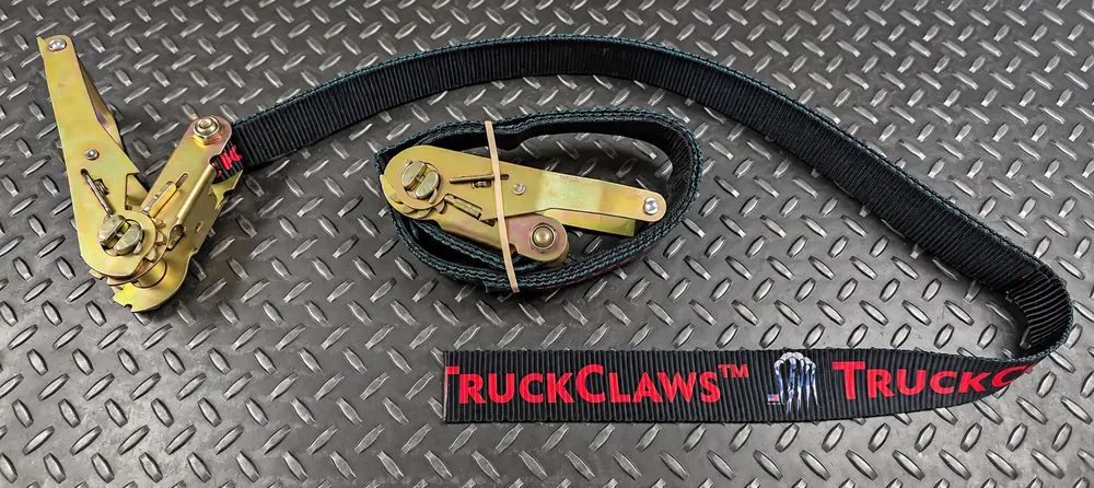 TruckClaws™ Commercial Heavy Duty Straps and Ratchets Kit
