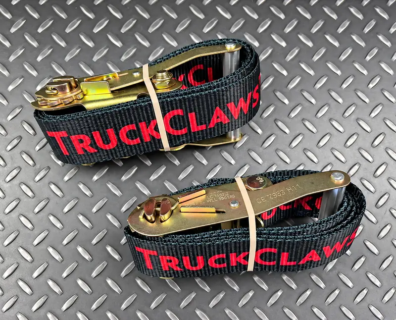 TruckClaws™ Commercial Heavy Duty Straps and Ratchets Kit - Image 2