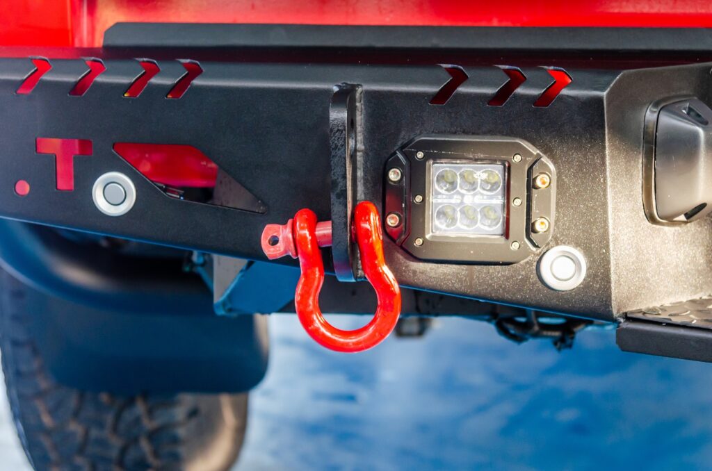 TruckClaws can be used with other traction devices like tire chains and winches