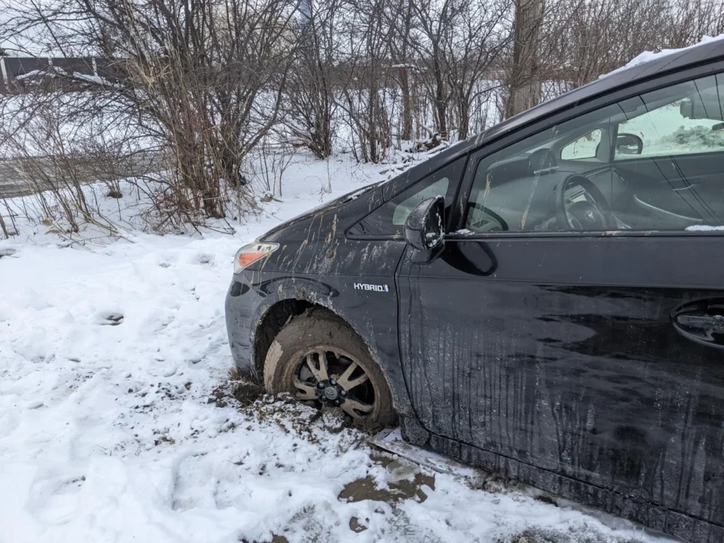 how to get unstuck in mud or snow with TruckClaws traction devices