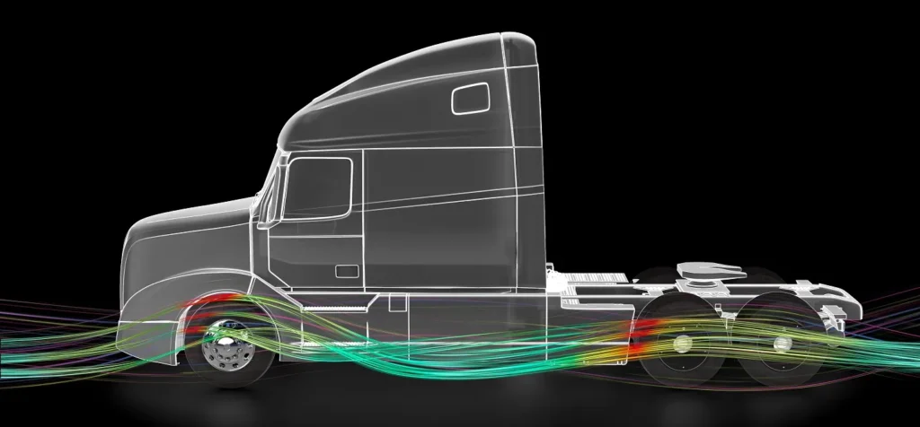 airodynamics of truck