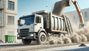 is concrete dust bad for garbage truck