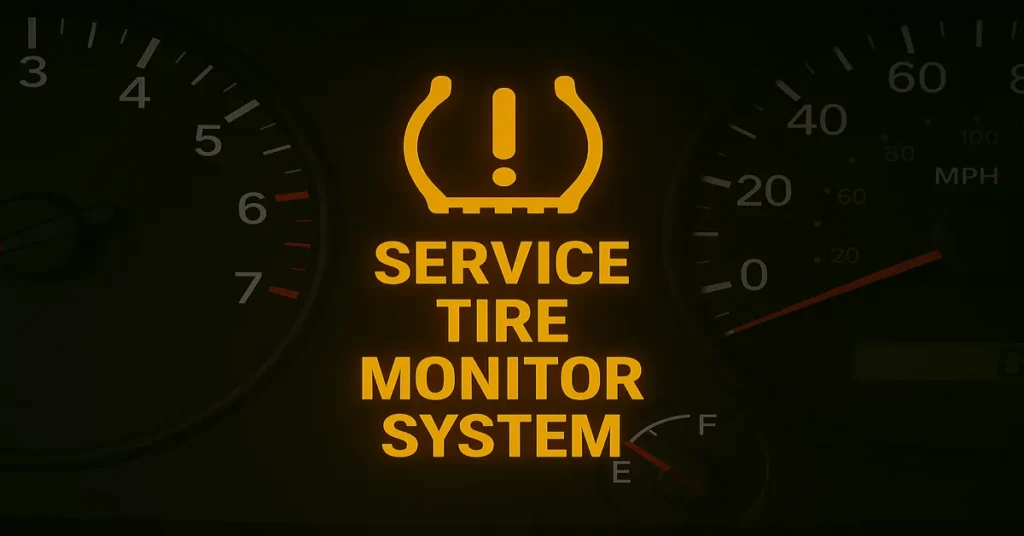 How Do You Fix The Service Tire Monitor System