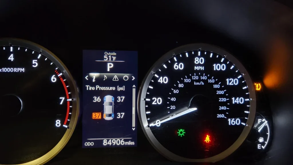 Low Tire Pressure Light On But Tires Are Full