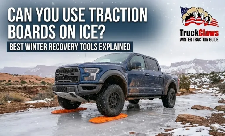 Can You Use Traction Boards on Ice Best Winter Recovery Tools Explained Can You Use Traction Boards on Ice Best Winter Recovery Tools Explained