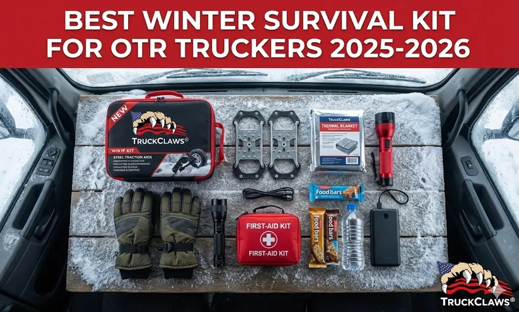 Best winter survival kit for OTR truckers 2025 2026