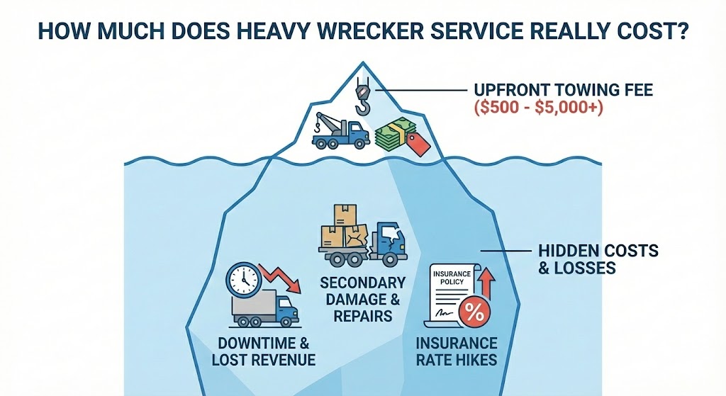 How Much Does Heavy Wrecker Service Really Cost