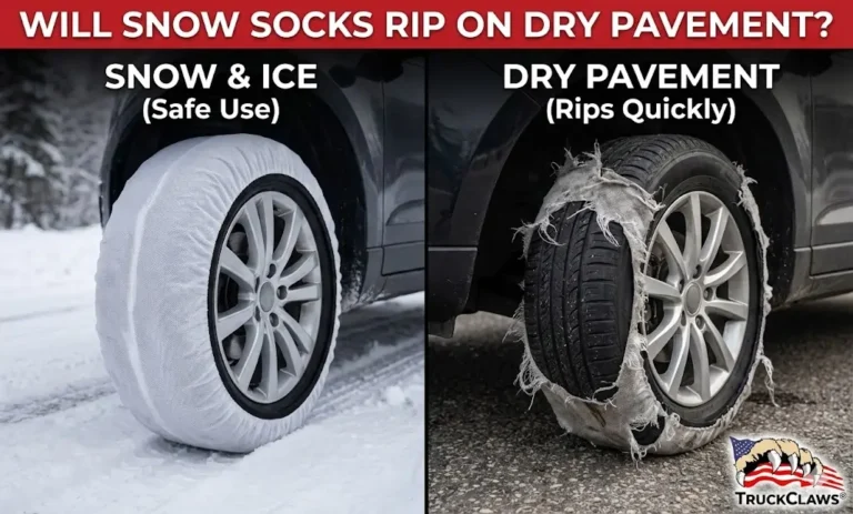 Will Snow Socks Rip on Dry Pavement Will Snow Socks Rip on Dry Pavement