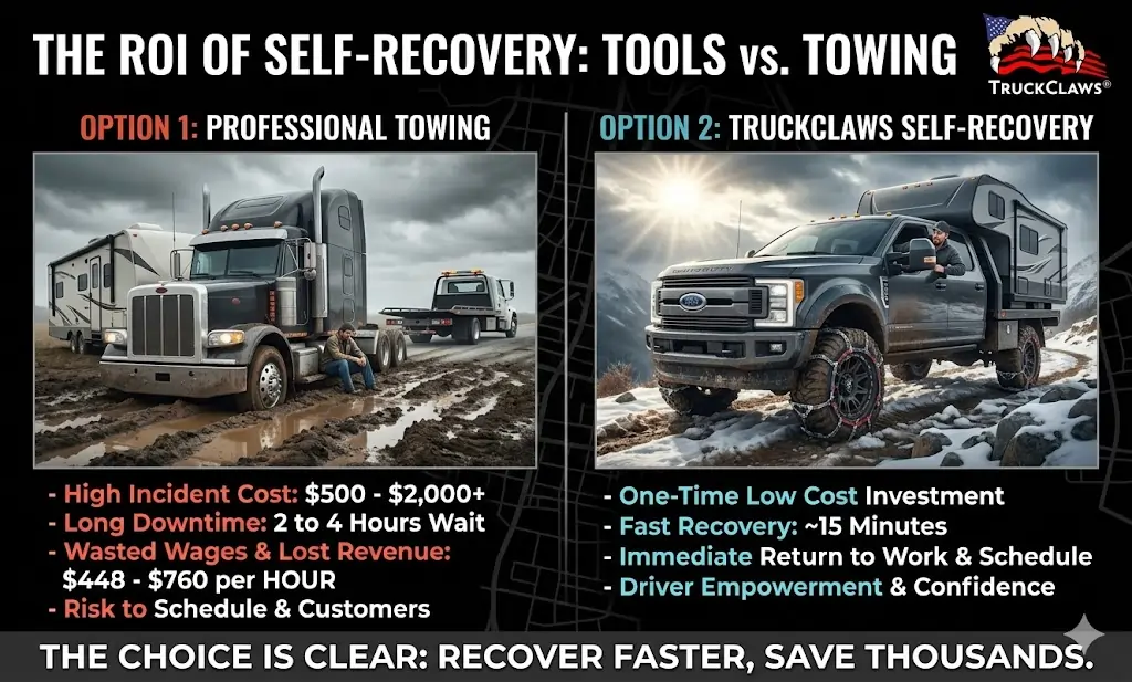 The ROI of Self Recovery Tools vs. Towing