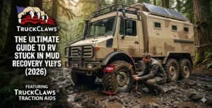 rv stuck in mud recovery