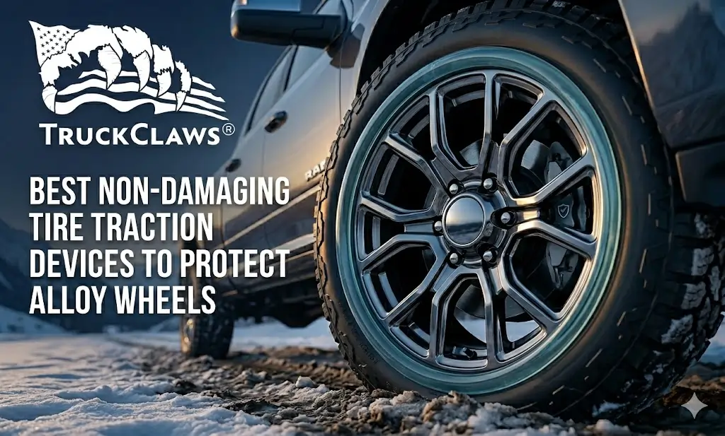 non damaging tire traction devices