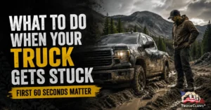 What to Do When Your Truck Gets Stuck