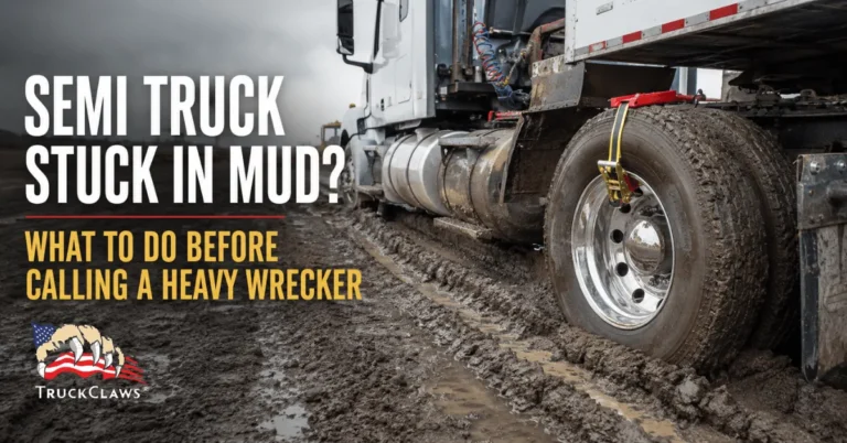 Semi Truck Stuck in Mud? Semi Truck Stuck in Mud?