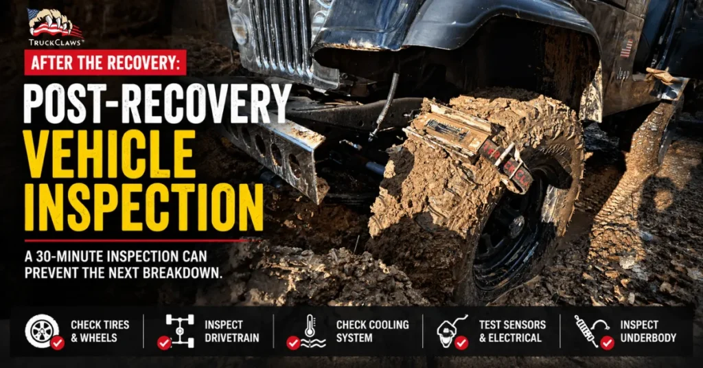 post-recovery vehicle inspection
