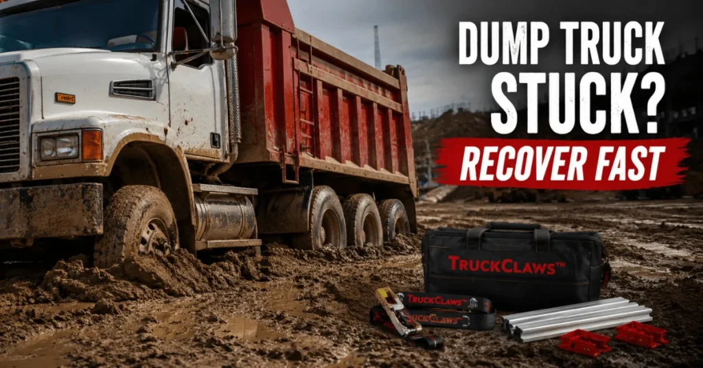Dump Truck Stuck in Mud?