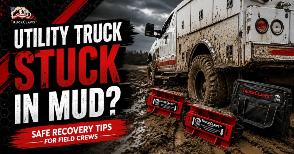 Utility Truck Stuck in Mud?