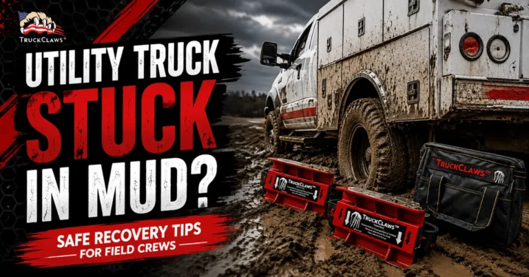 Utility Truck Stuck in Mud? Utility Truck Stuck in Mud?