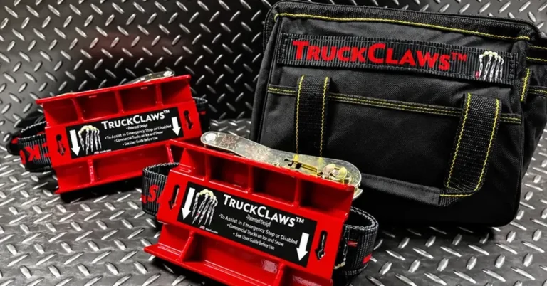 TruckClaws commercial truck kit with steel claws and carry bag